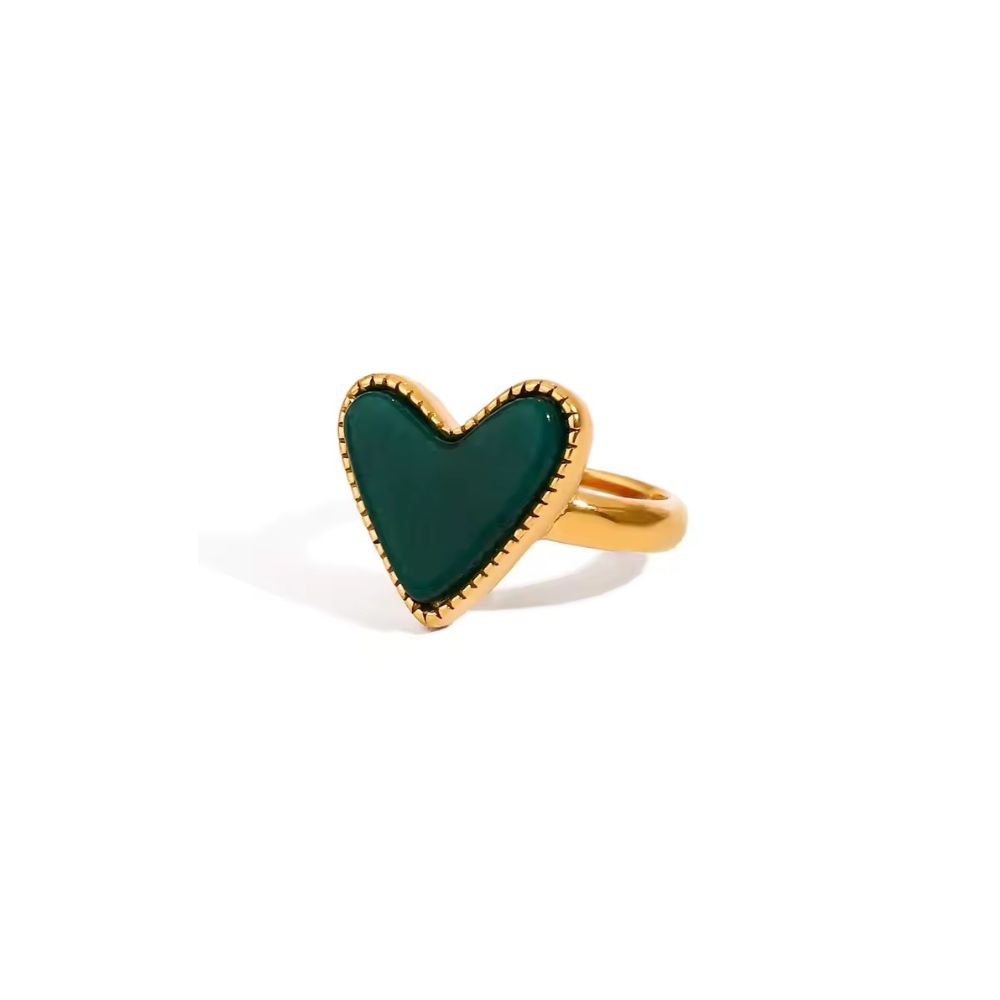 1 ANILLO GREEN LOVE - Imagen 1