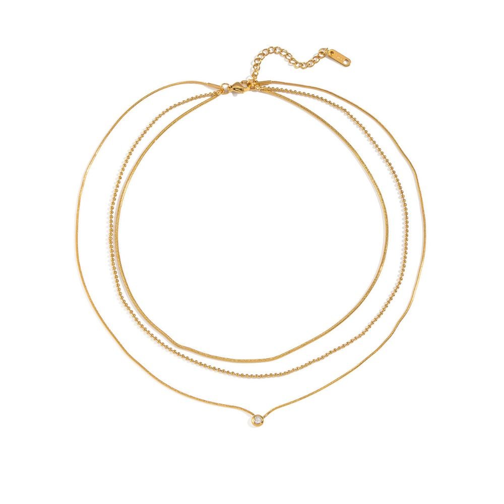 Diseño sin título (21) COLLAR TRIPLE GOLD - Imagen 1